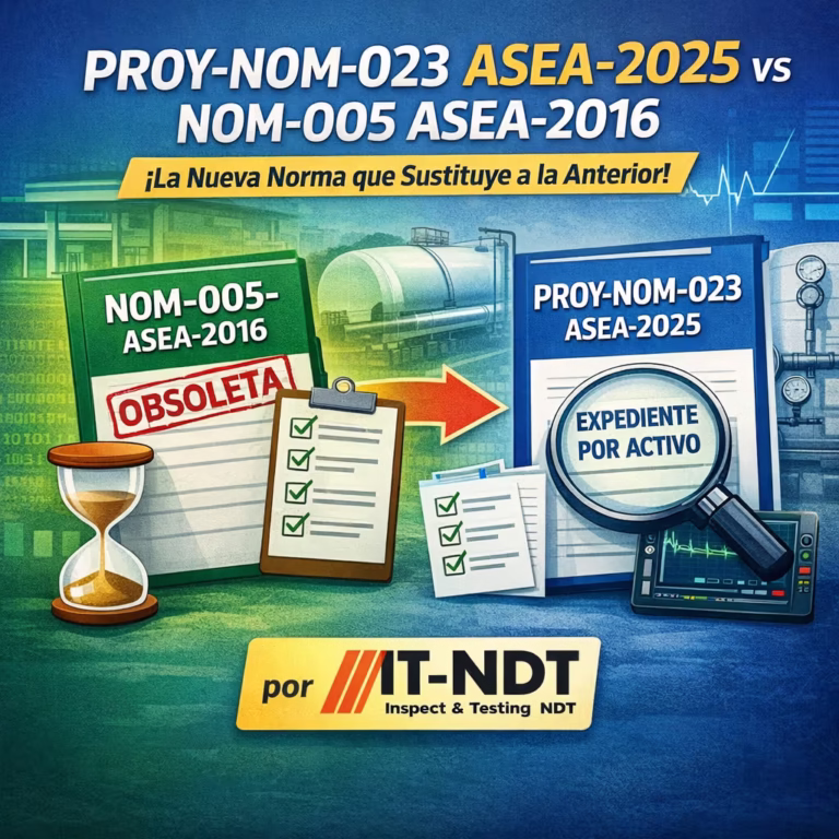 Cambios en la norma NOM-005-ASEA-2016