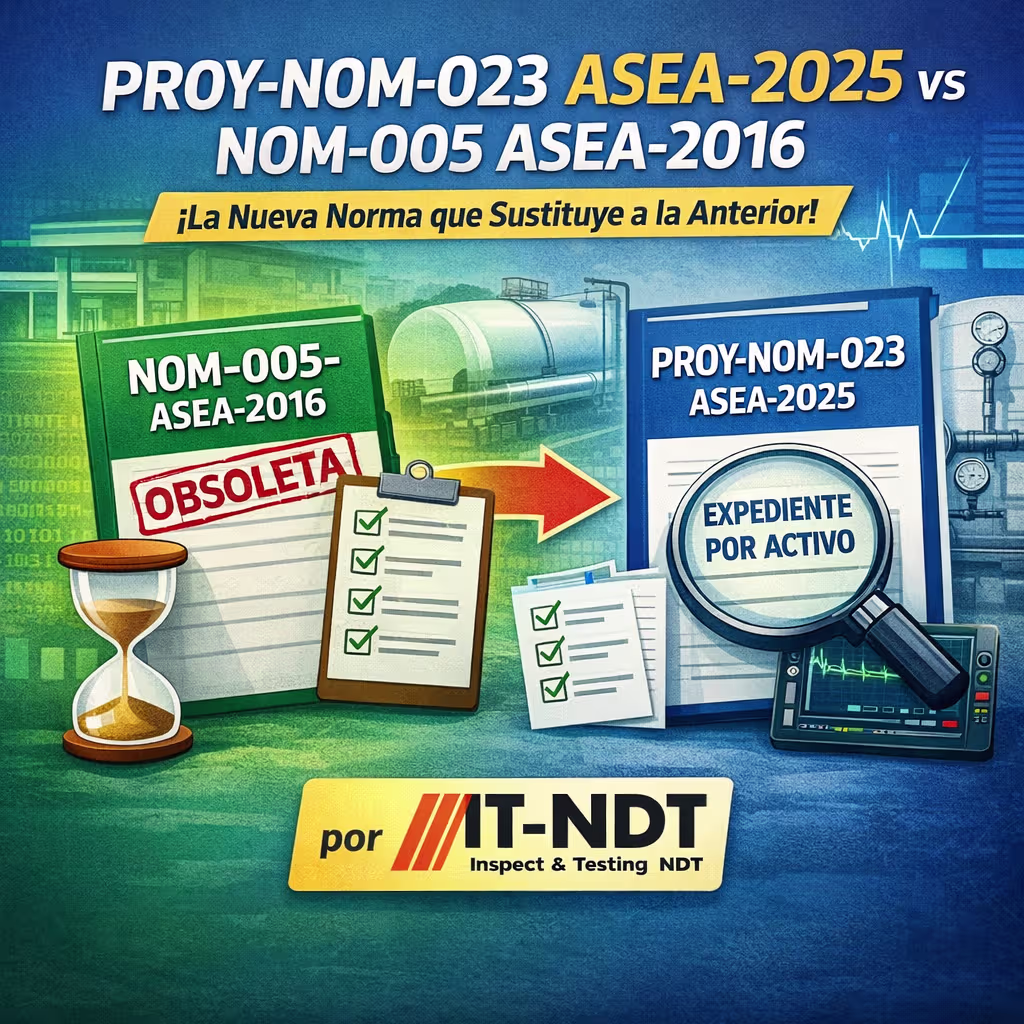 Cambios en la norma NOM-005-ASEA-2016